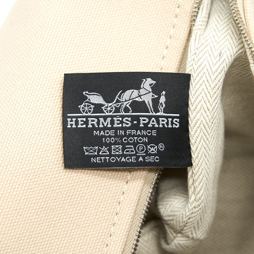 HERMES TROUSSE DE TOILETTE BRIDE A BRAC NATUREL SHW