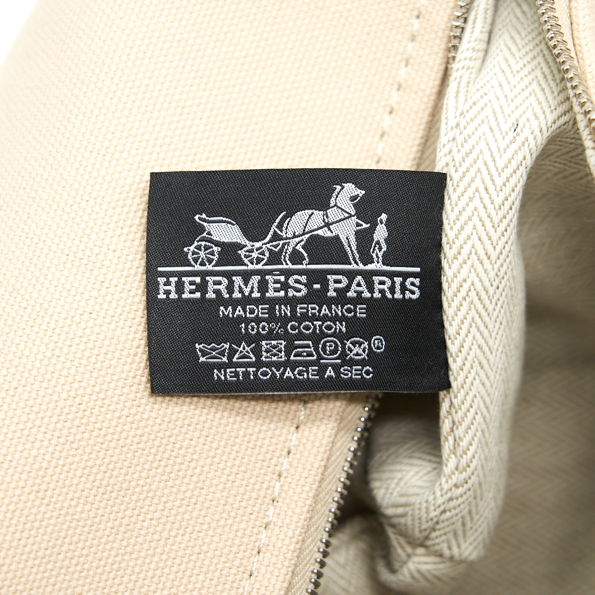 HERMES TROUSSE DE TOILETTE BRIDE A BRAC NATUREL SHW