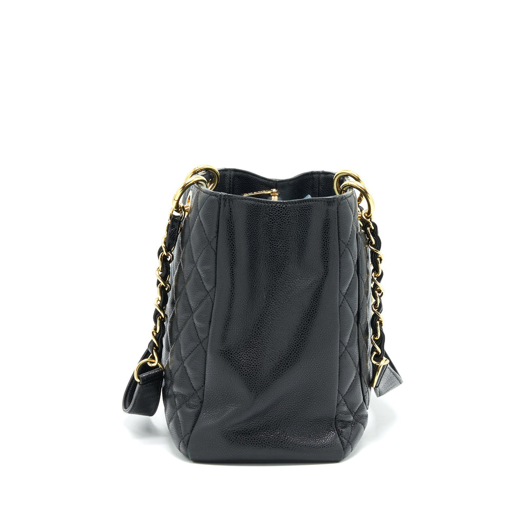 CHANEL GRAND SHOPPING BAG BLACK GHW