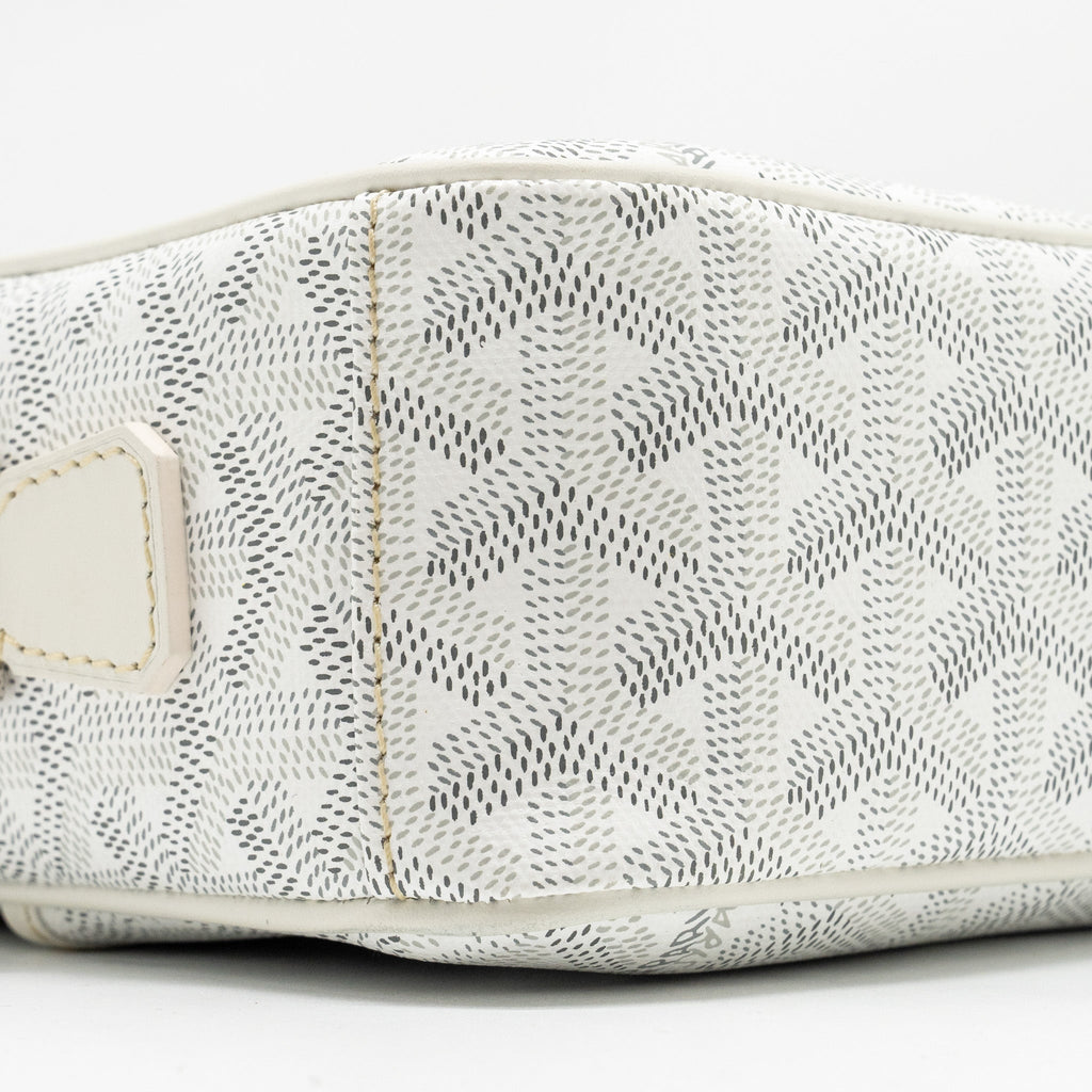 GOYARD CAPE VERT CROSSBODY BAG GOYARDLINE CANVAS WHITE SHW