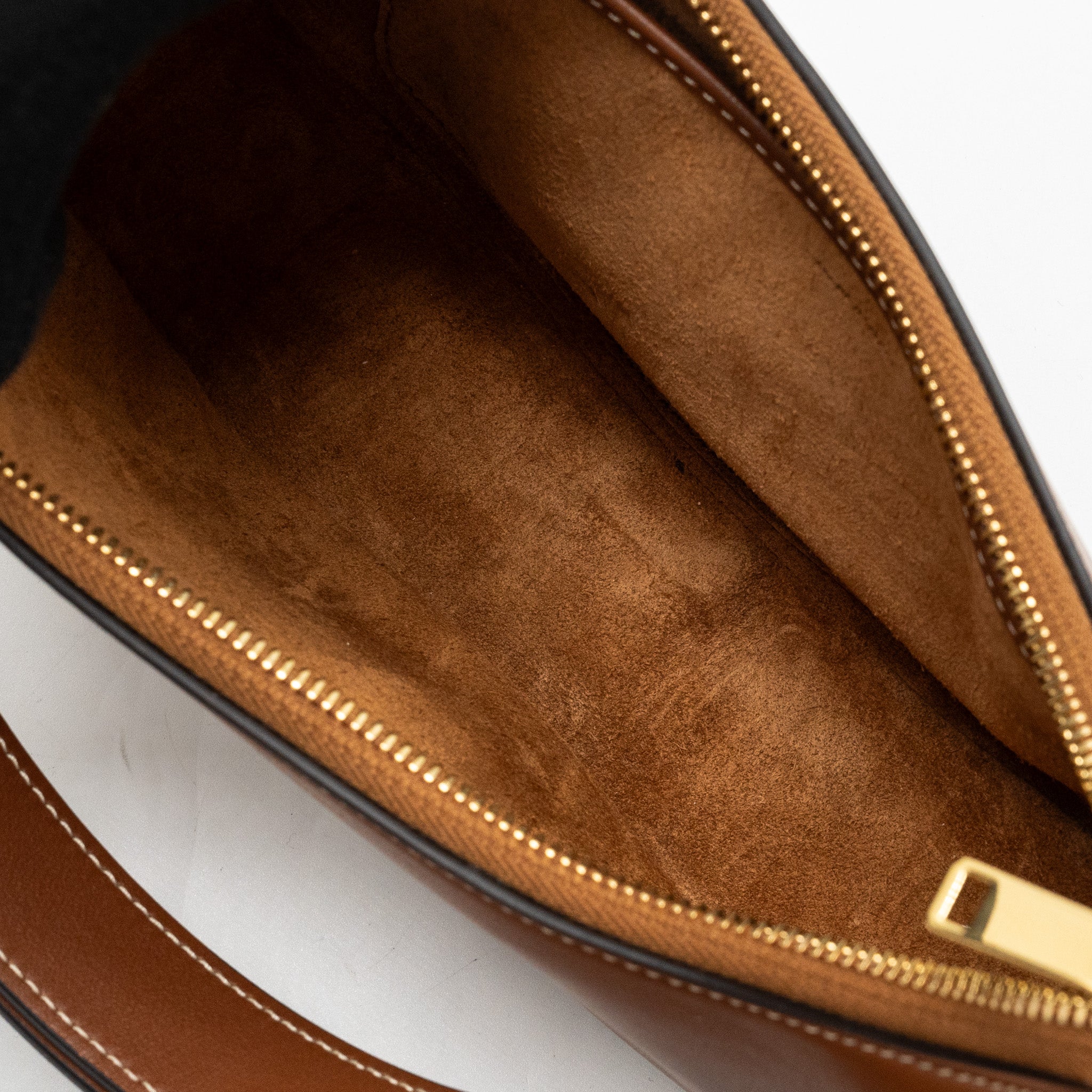CELINE MEDIUM AVA STRAP BAG SMOOTH CALFSKIN TAN GHW