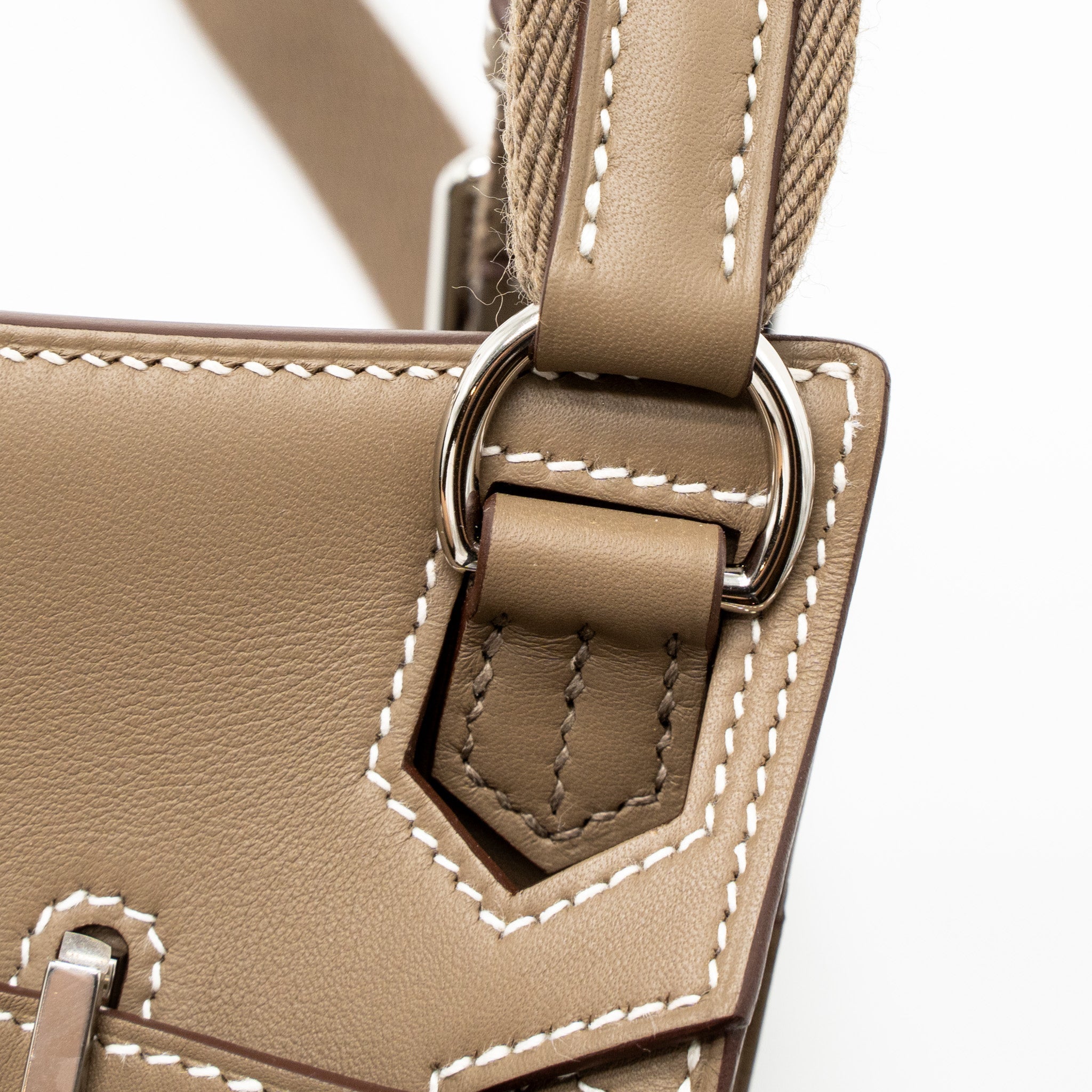 HERMES MINI JYPSIERE SWIFT ETOUPE SHW