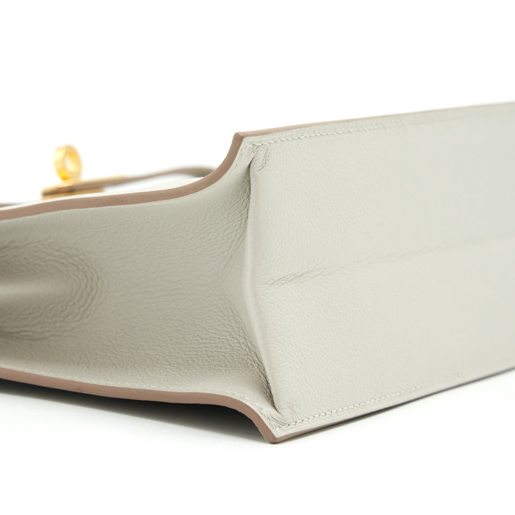 HERMES KELLY DANSE EVERCOLOR GRIS PEALE GHW