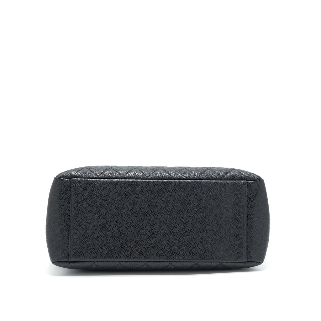 CHANEL GRAND SHOPPING TOTE CAVIAR BLACK SHW
