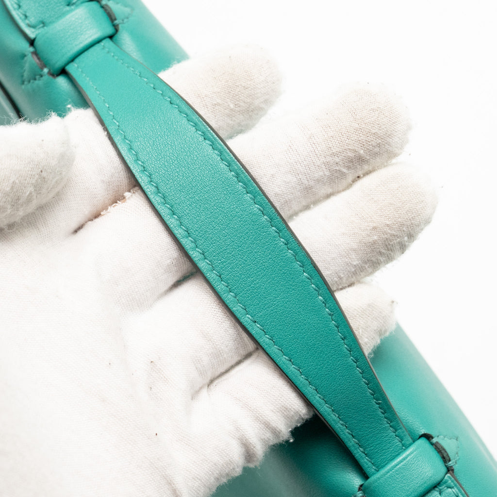 HERMES KELLY POCHETTE SWIFT VERT VERONE GHW