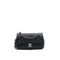 CHANEL FLAP BAG WITH INNER ZIPPER CAVIAR BLACK SHW