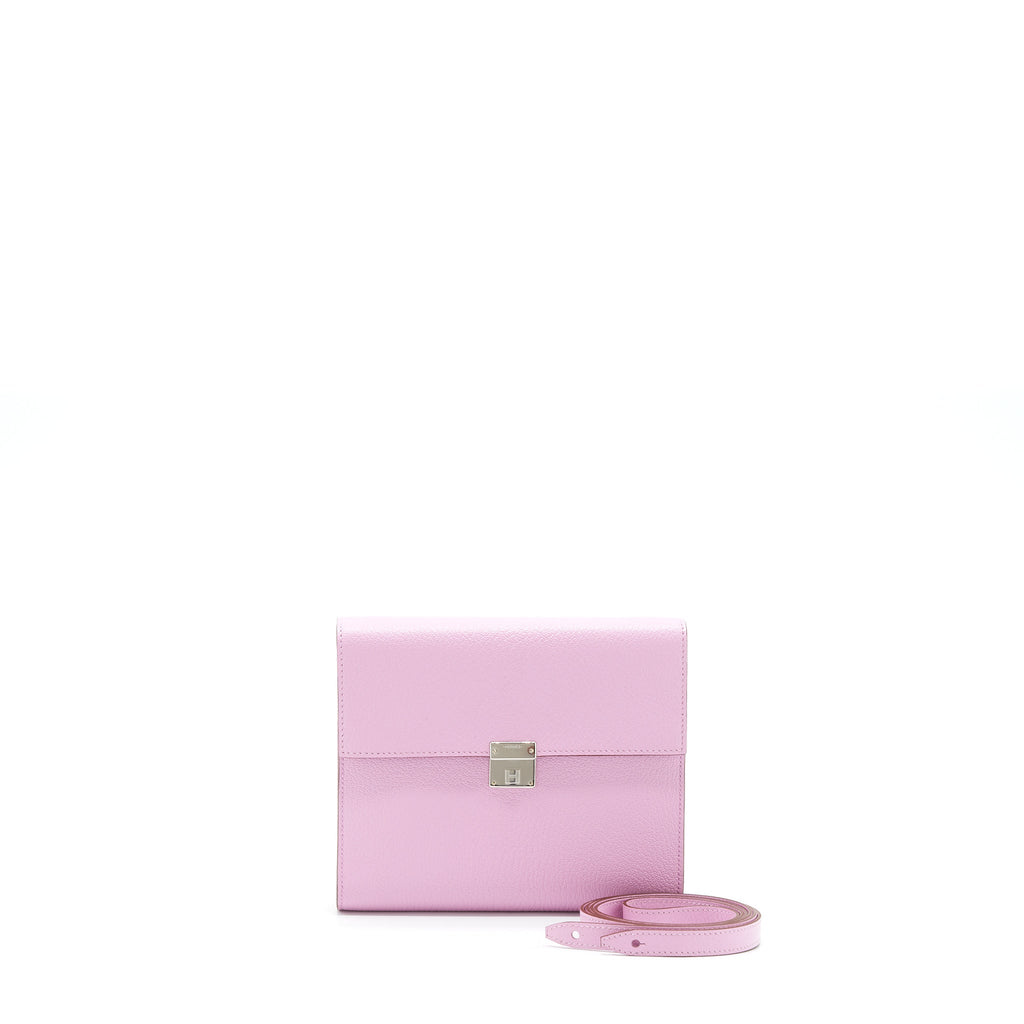 HERMES CLIC 16 WALLET MYSORE X9 MAUVE SYLVESTRE SHW