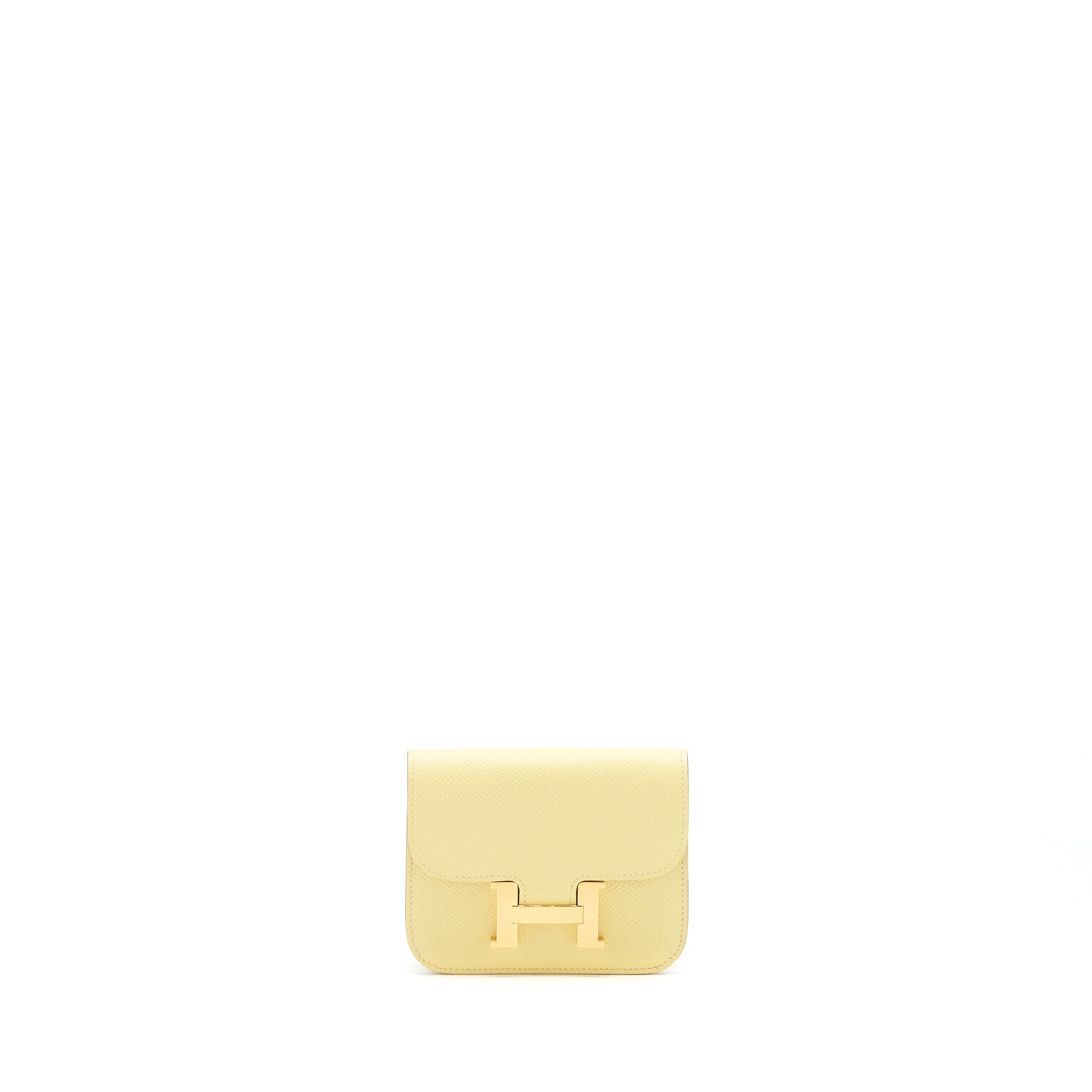 HERMES CONSTANCE SLIM EPSOM JAYNE POUSSIN GHW