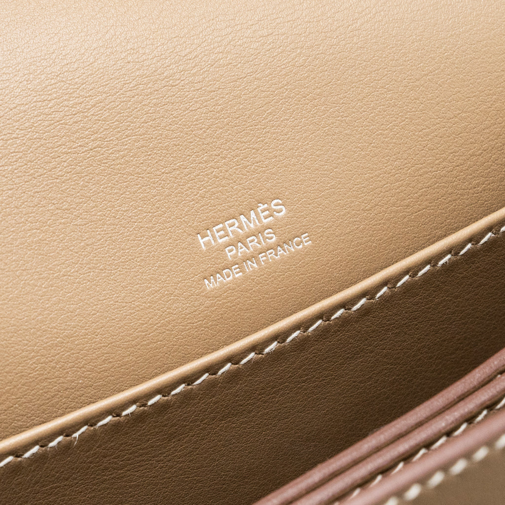 HERMES MINI ROULIS SWIFT ETOUPE SHW