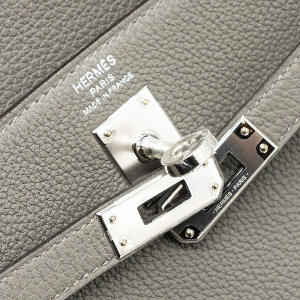 HERMES KELLY 25 TOGO GRIS MEYER SHW
