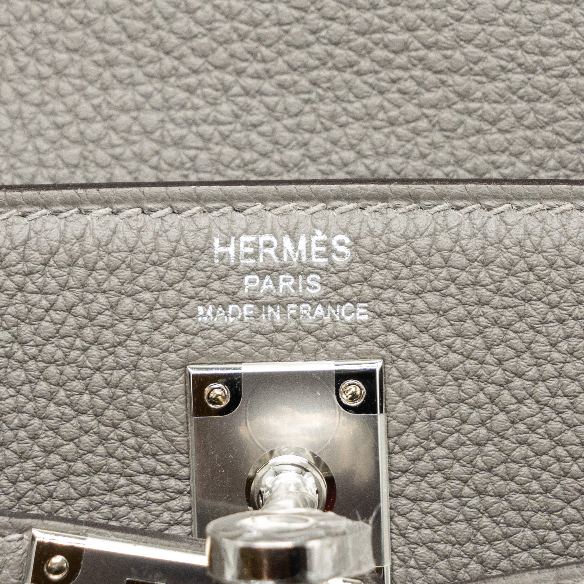 HERMES KELLY 25 TOGO GRIS MEYER SHW