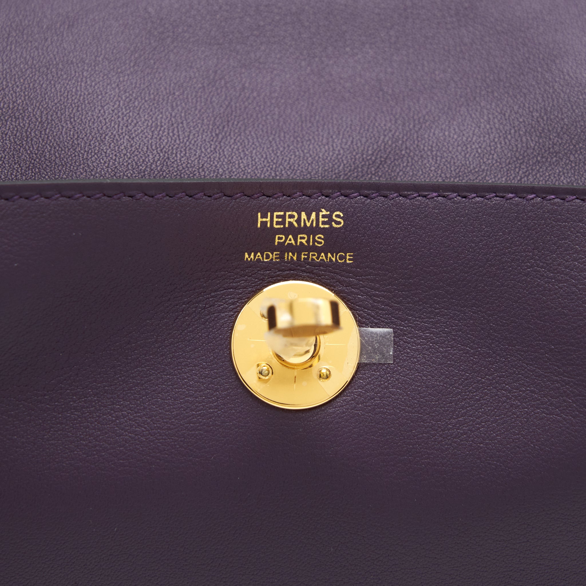 HERMES MINI LINDY SWIFT CASSIS/BLEU ROYAL GHW