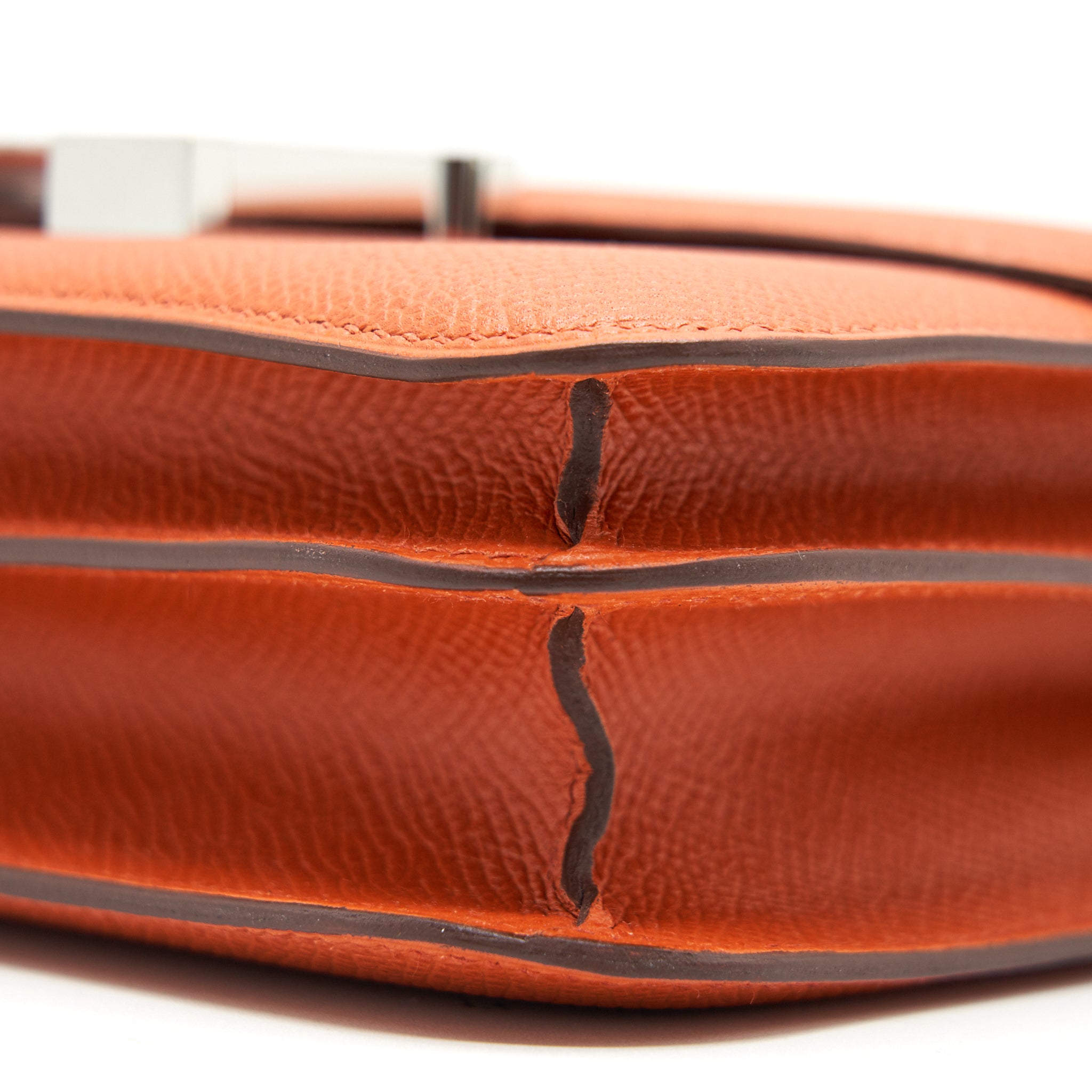 HERMES CONSTANCE MINI VEAU EPSOM TERRE BATTUE/ ROSE CONFETTI