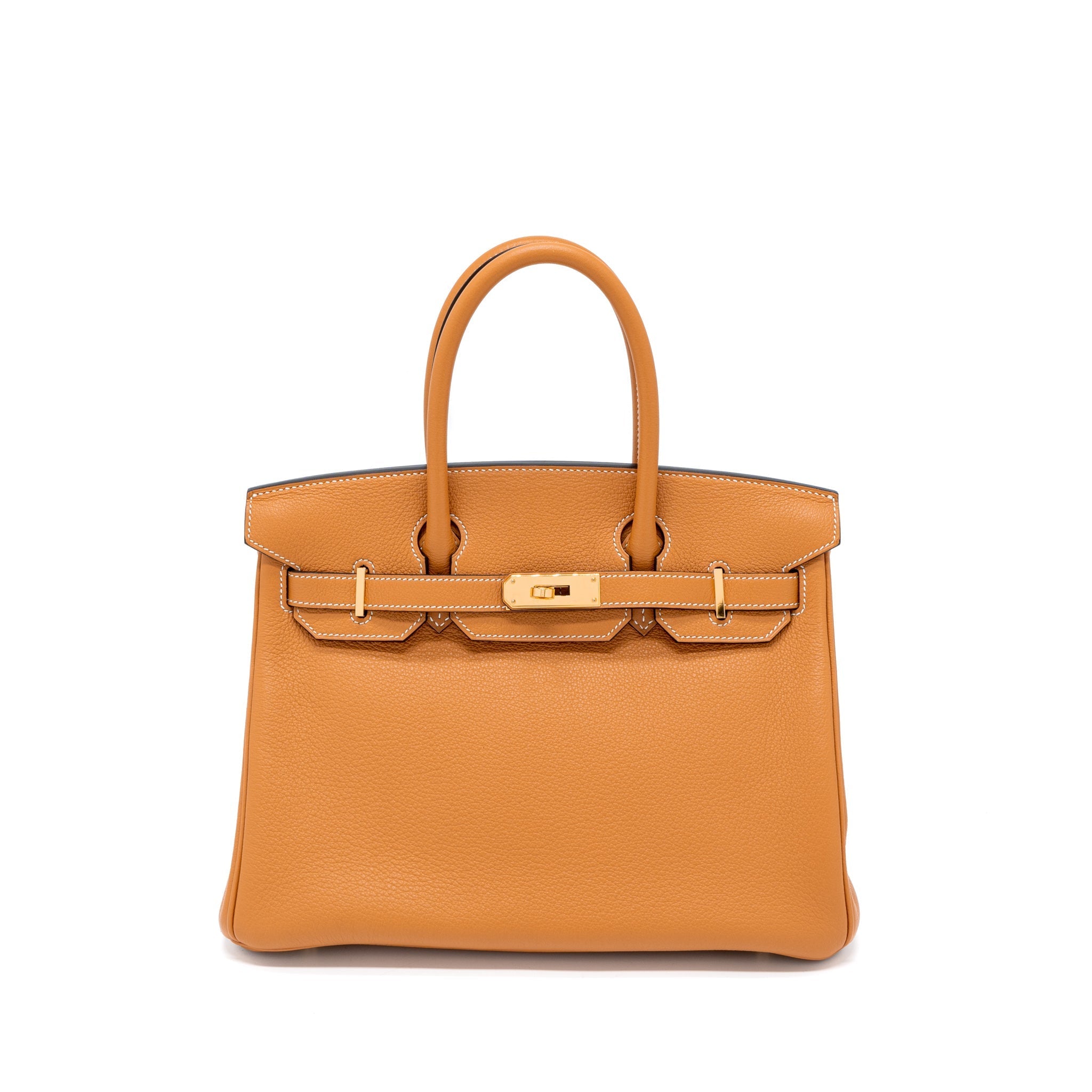 HERMES BIRKIN 30 NOVILLO 1H TOFFEE GHW