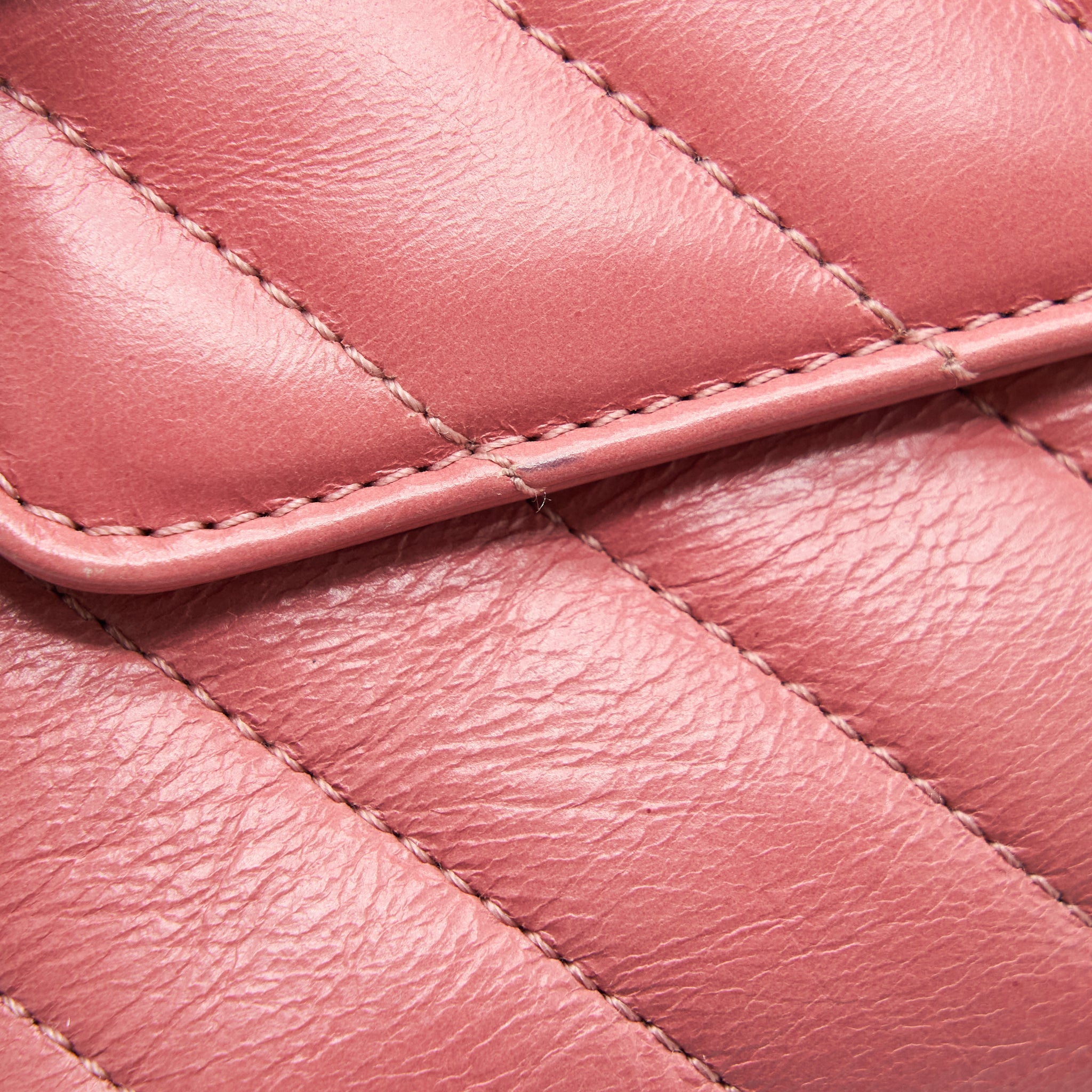 CHANEL SMALL COCO HANDLE CHEVRON CALFSKIN WITH LIZARD HANDLE PINK GHW