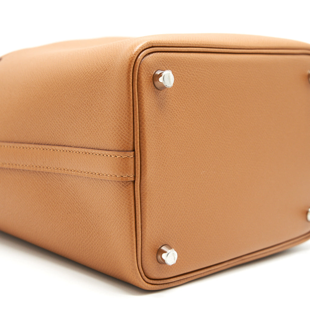 HERMES PICOTIN18 LOCK BAG GOLD / BLEU DE NORD/ ROUGE H EPSOM SHW