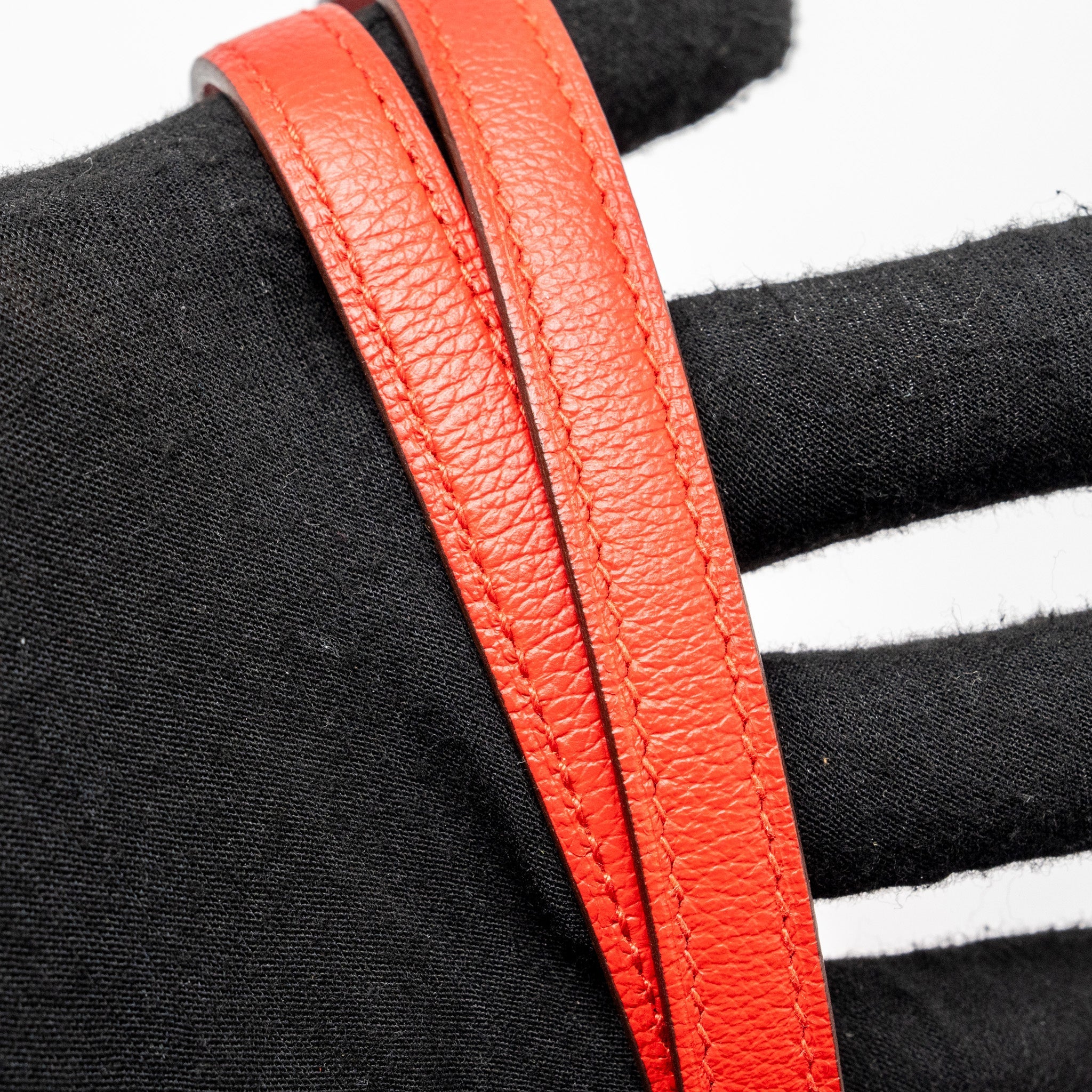 HERMES MINI CONSTANCE EVERCOLOR ROUGE DE COEUR GHW