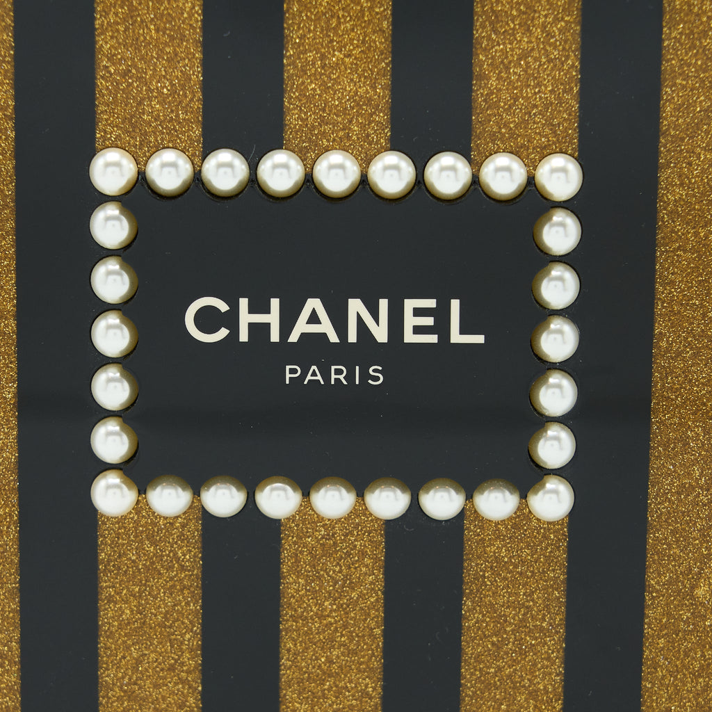 CHANEL 17A PERFUME BOTTLE CLUTCH EVENING BAG LGHW