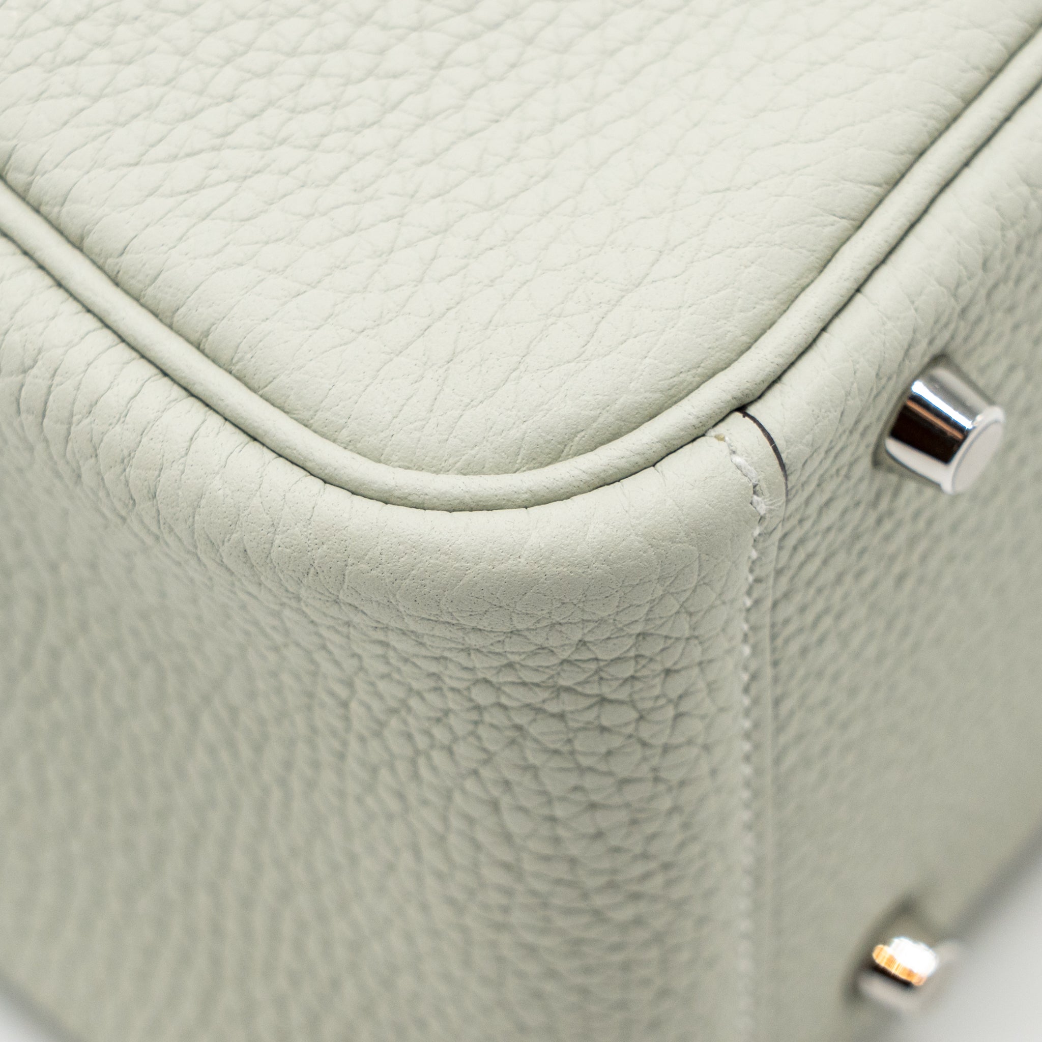 HERMES MINI LINDY CLEMENCE GRIS NEVE SHW