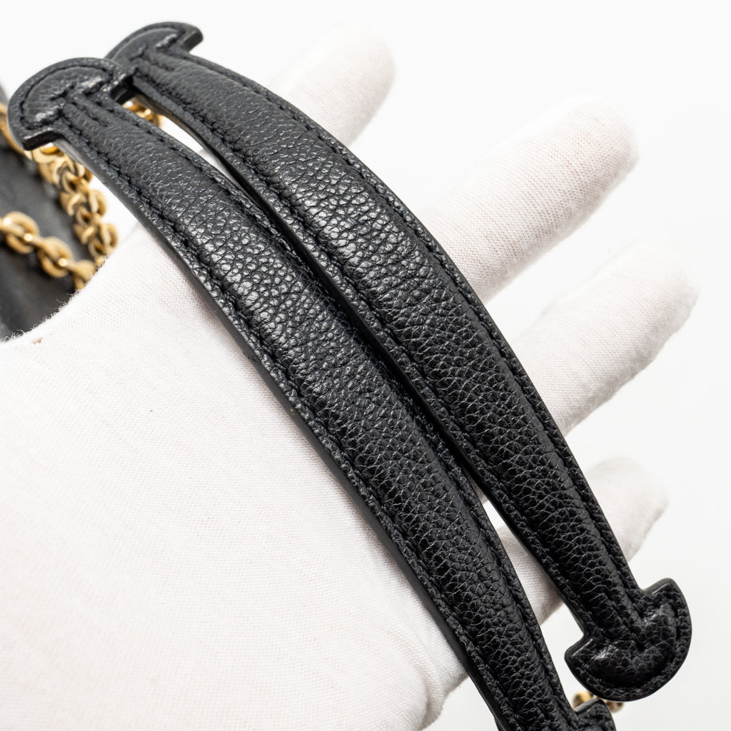LOUIS VUITTON VAVIN PM MONOGRAM EMPREINTE LEATHER BLACK GHW