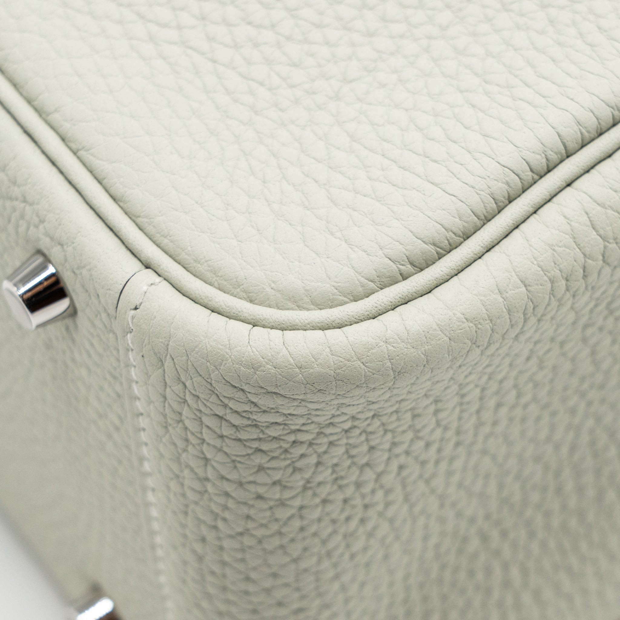 HERMES MINI PLUME CHÈVRE MYSORE 3Q ROSE SAKURA SHW