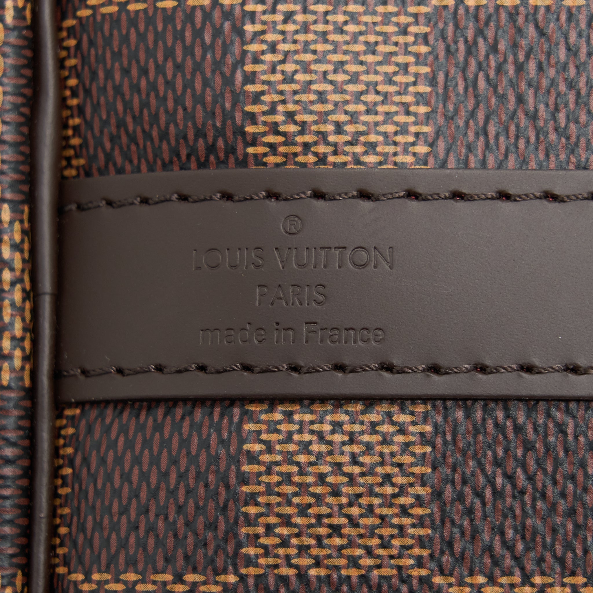 LOUIS VUITTON SPEEDY BANDOULIERE 25 DAMIER EBENE CANVAS GHW
