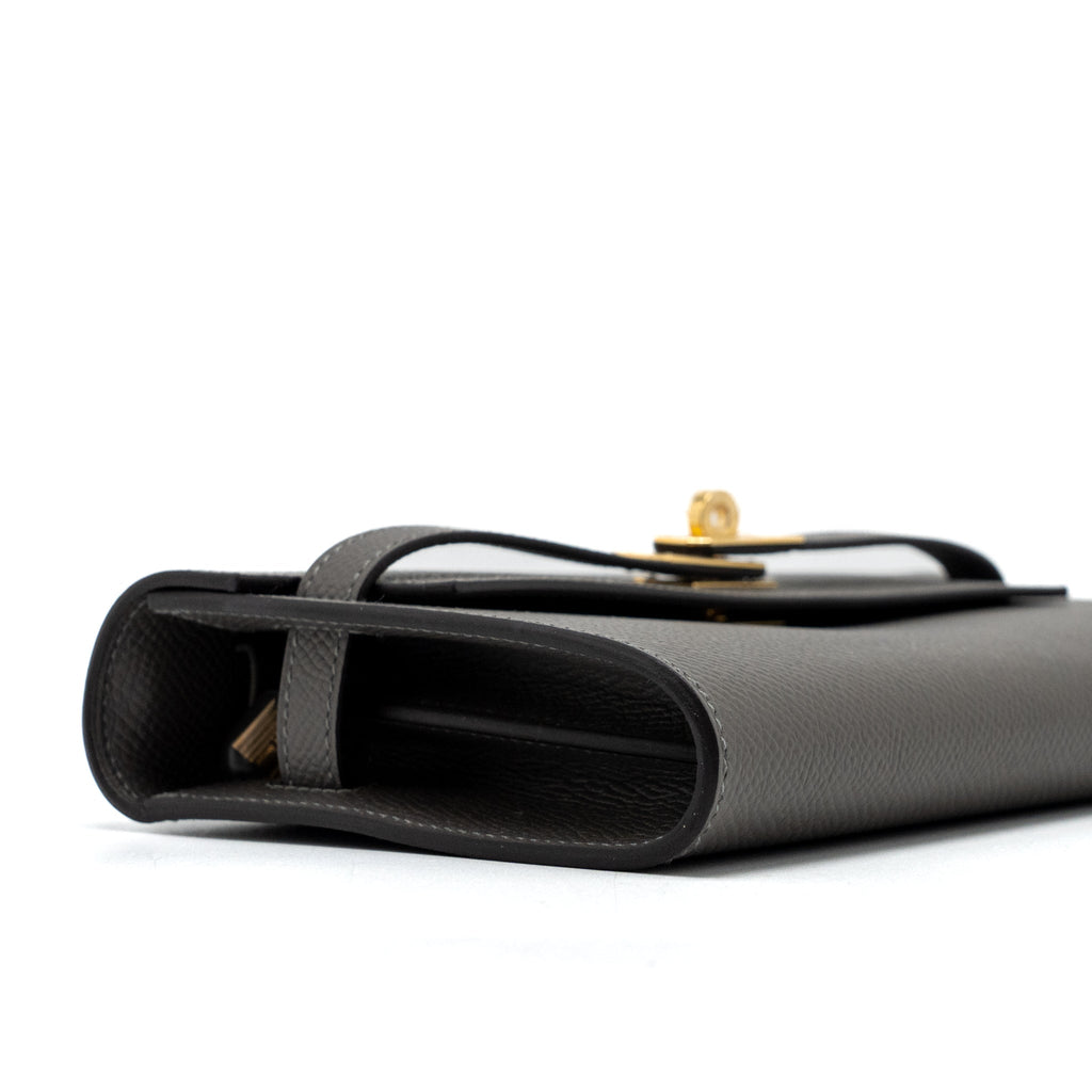 HERMES KELLY TO GO EPSOM GRIS MEYER GHW