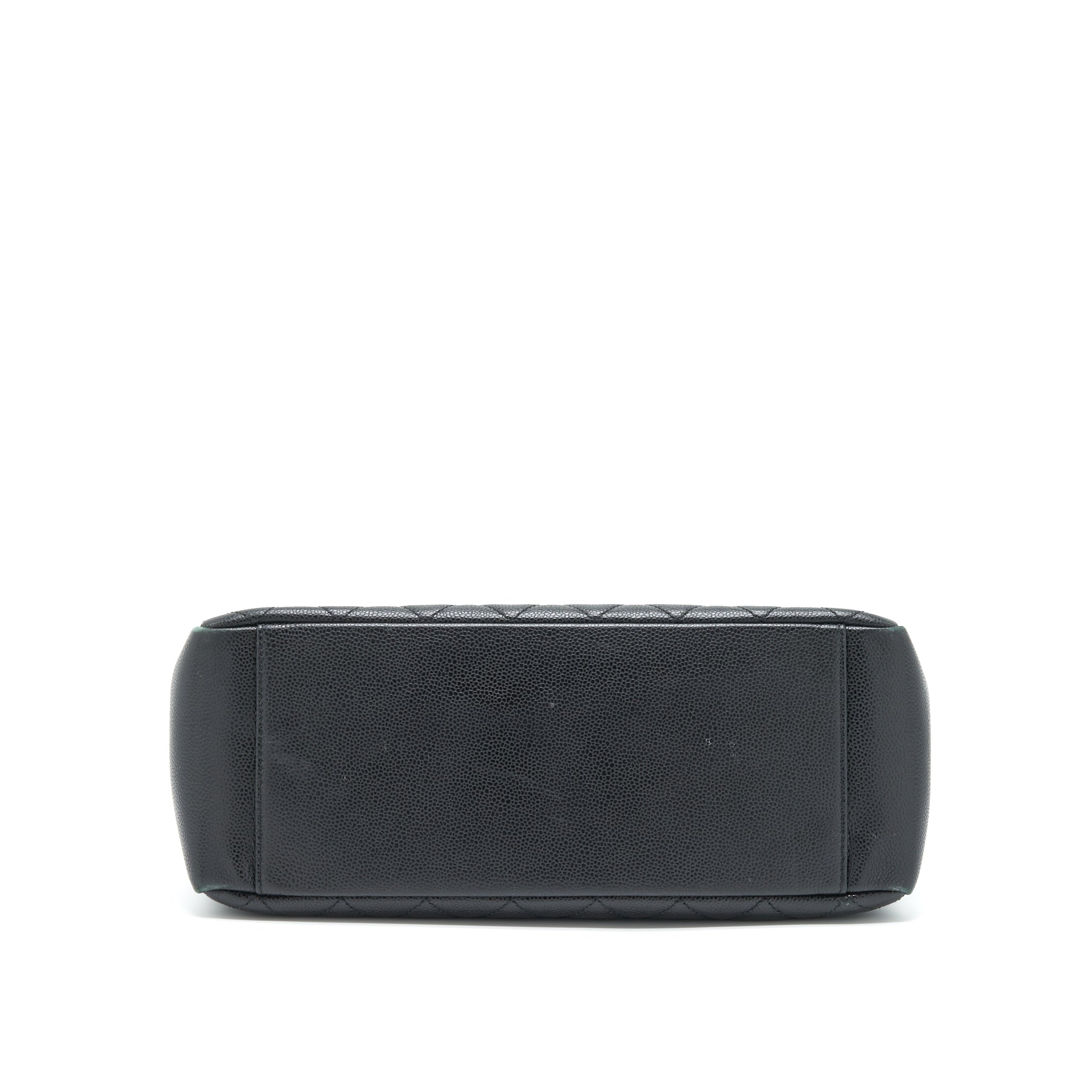 CHANEL GRAND SHOPPING TOTE CAVIAR BLACK GHW