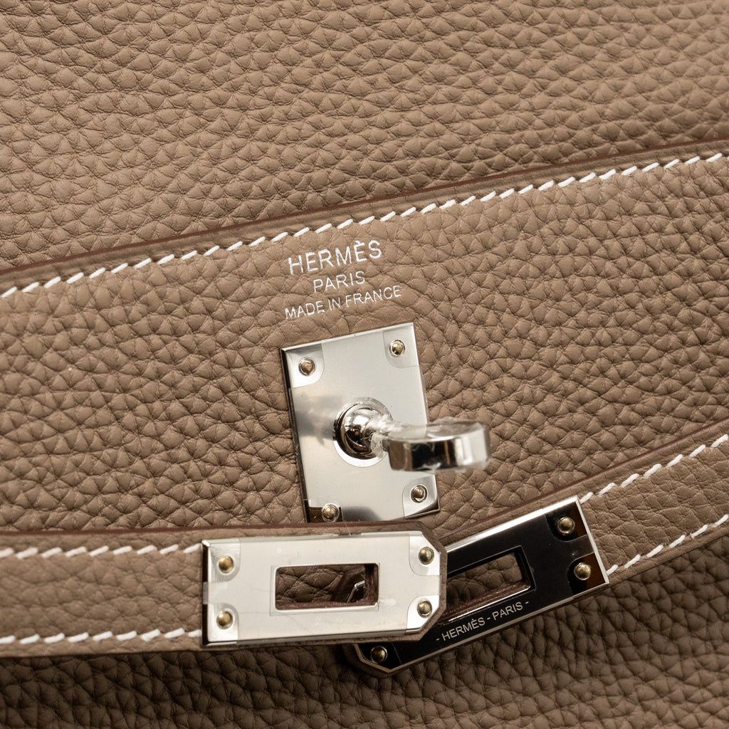 HERMES KELLY 25 TOGO ETOUPE SHW