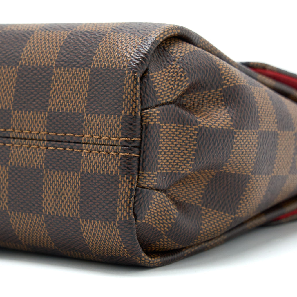 LOUIS VUITTON CROISETTE DAMIER EBENE GHW