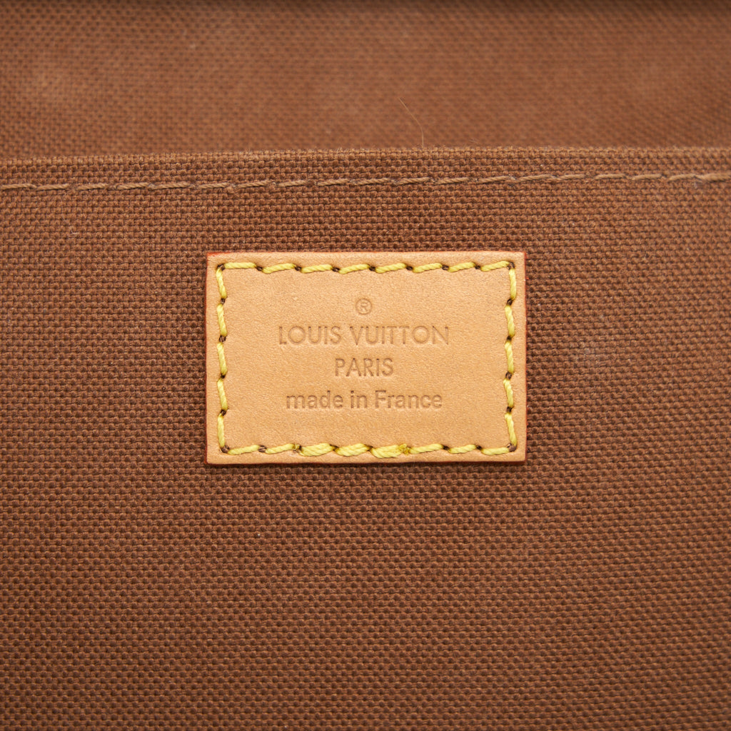 LOUIS VUITTON PETIT SAC PLAT MONOGRAM CANVAS YEAR 2020 GHW