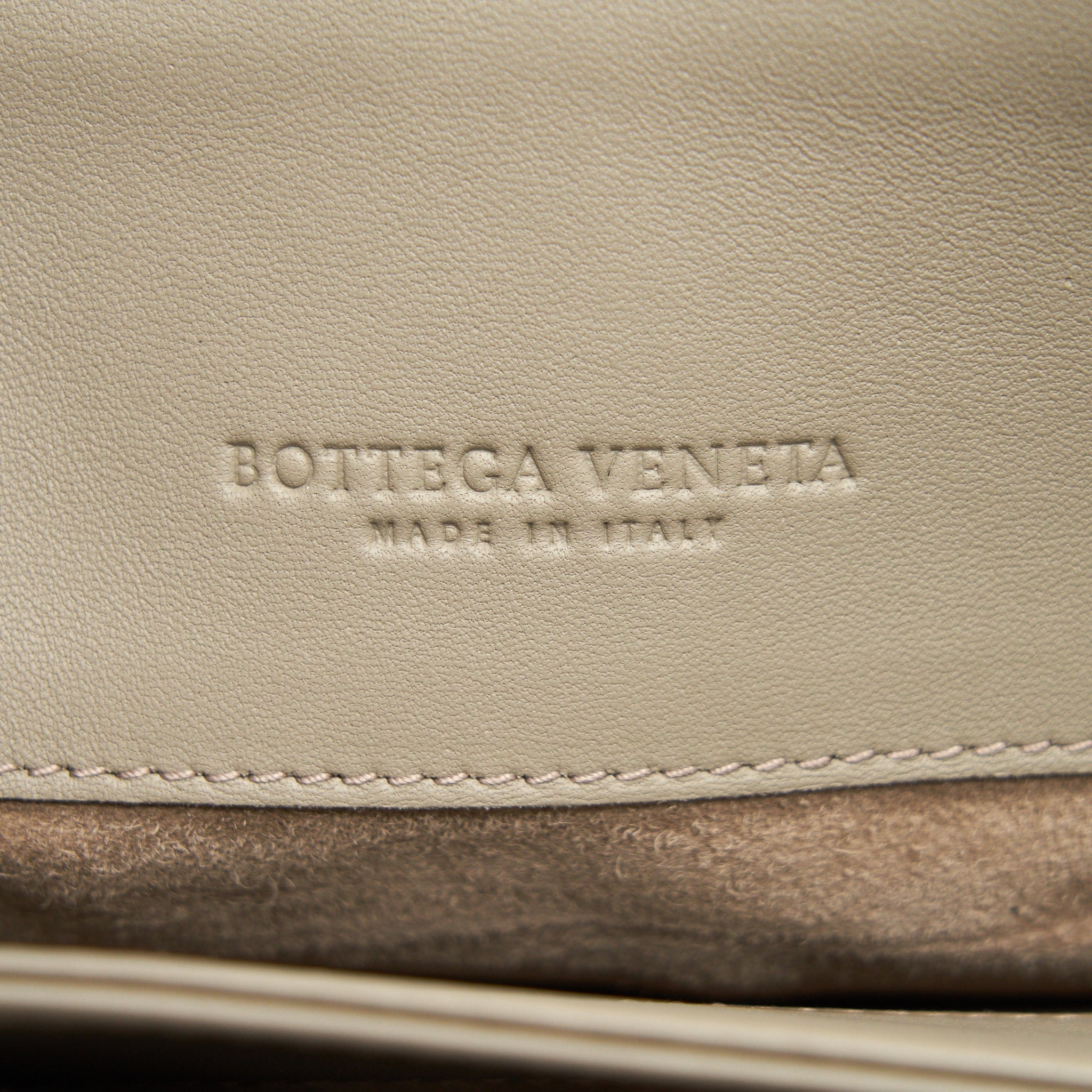 BOTTEGA VENETA LARGE OLYMPIA BAG GREY