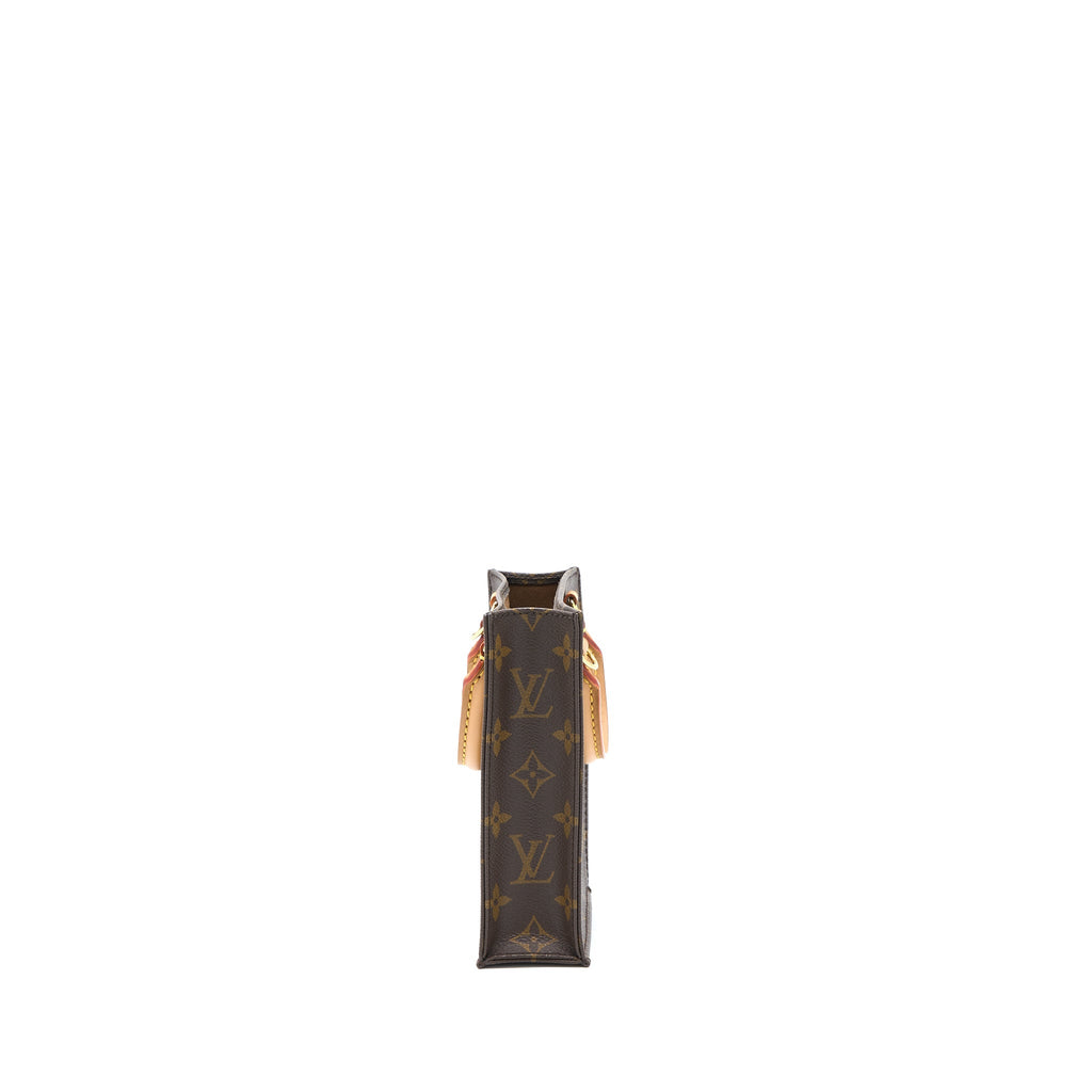 LOUIS VUITTON PETIT SAC PLAT MONOGRAM CANVAS GHW (NEW VERSION)