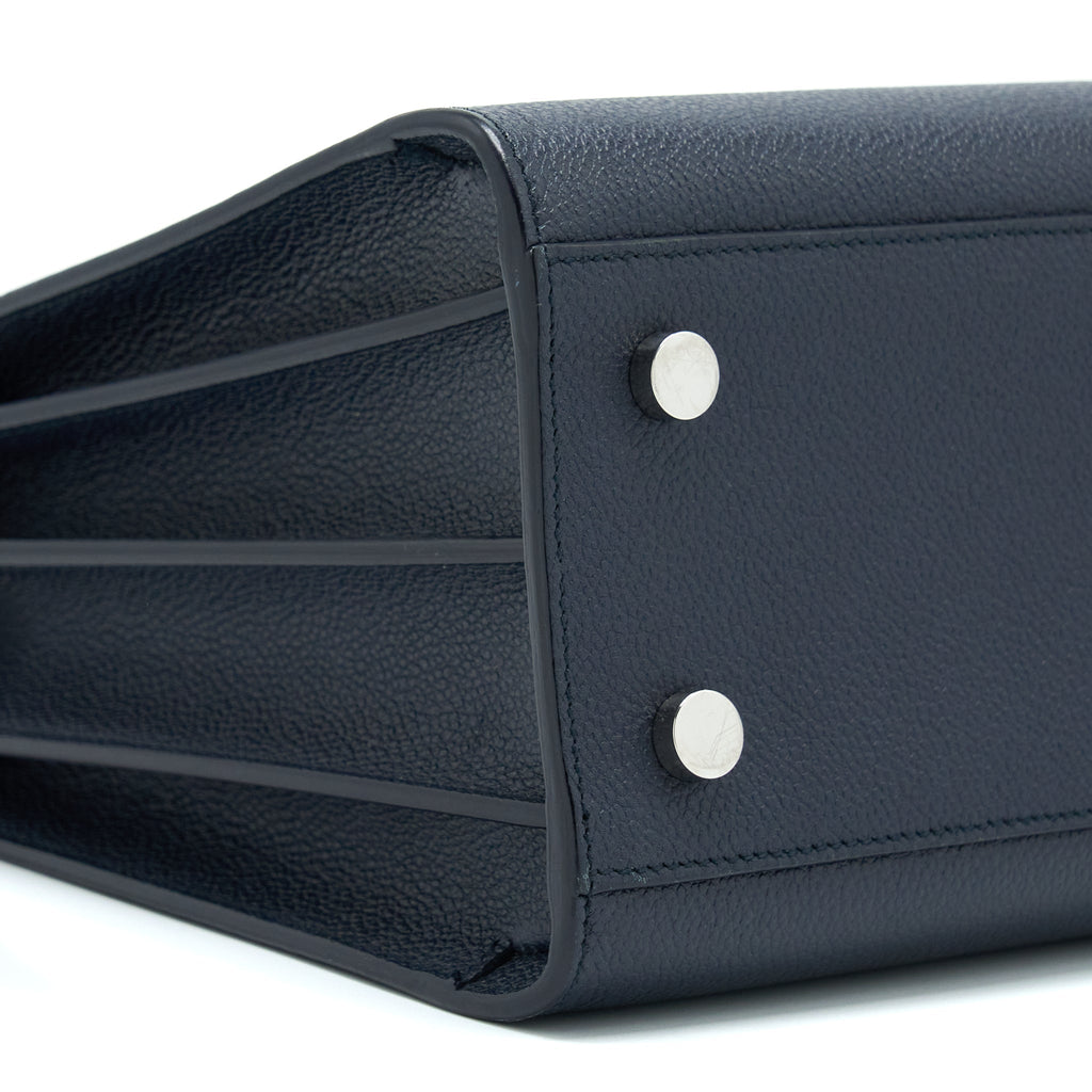 SAINT LAURENT/YSL BABY SAC DE JOUR  CALFSKIN NAVY SHW