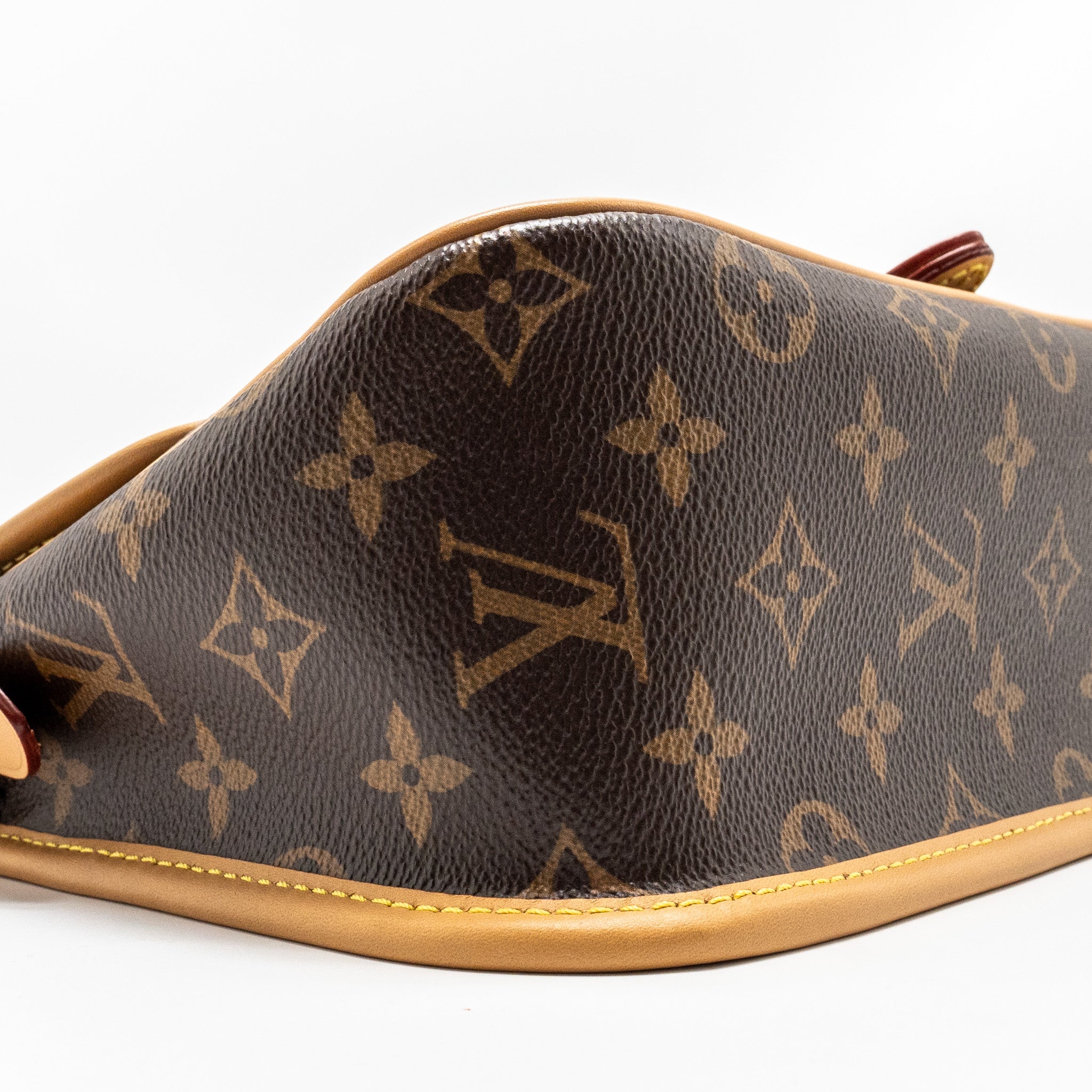 LOUIS VUITTON DIANE BAG WITH JACQUARD STRAP MONOGRAM CANVAS GHW