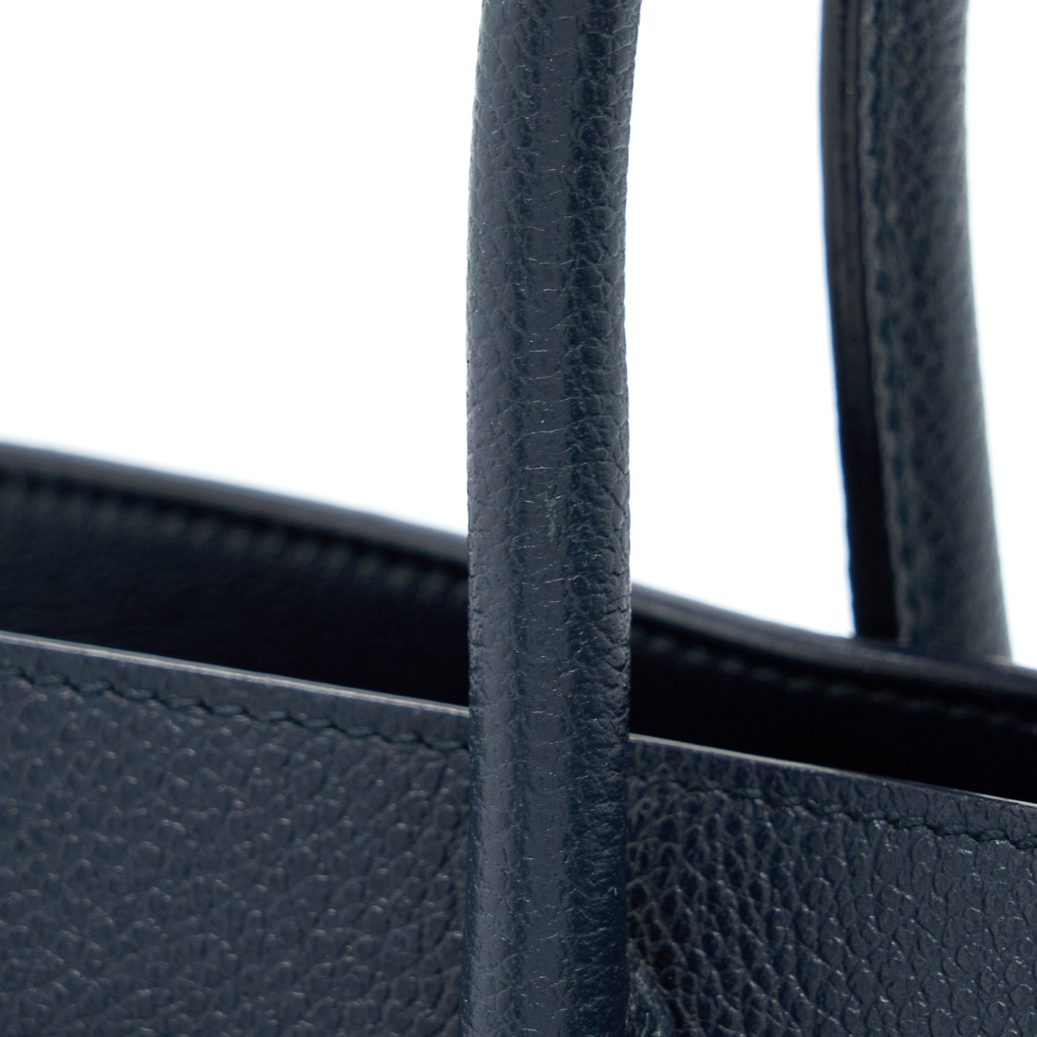 SAINT LAURENT/YSL BABY SAC DE JOUR  CALFSKIN NAVY SHW