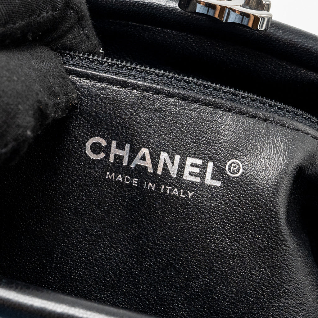 CHANEL TIMELESS CLUTCH LAMBSKIN BLACK SHW