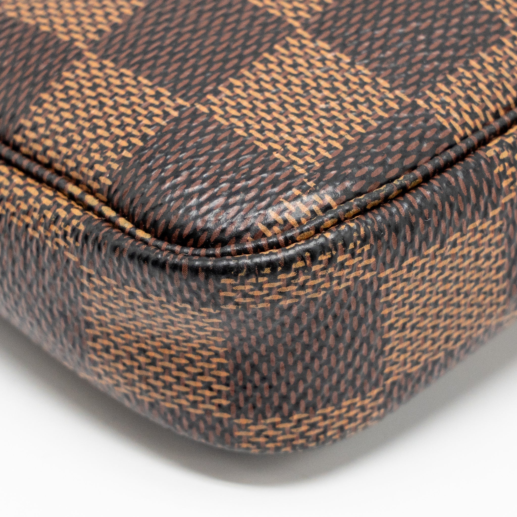 LOUIS VUITTON MINI POCHETTE ACCESSORIES DAMIER EBENE GHW
