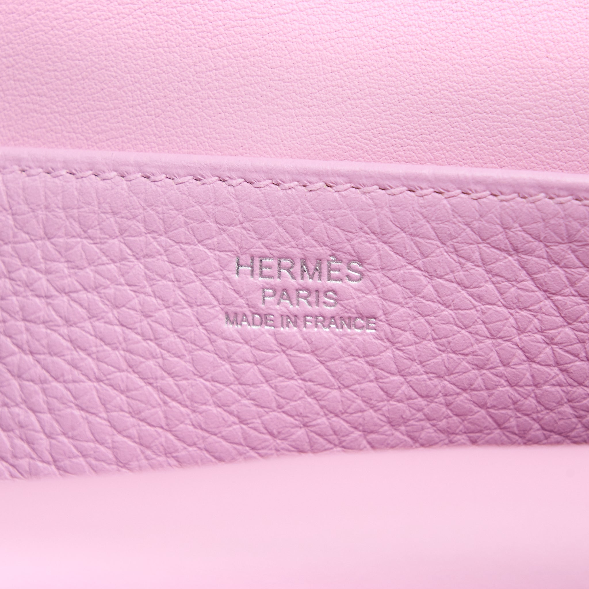 HERMES HALZAN 25 CLEMENCE X9 MAUVE SYLVESTRE SHW