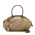GUCCI TOTE GG SUPREME CANVAS GHW