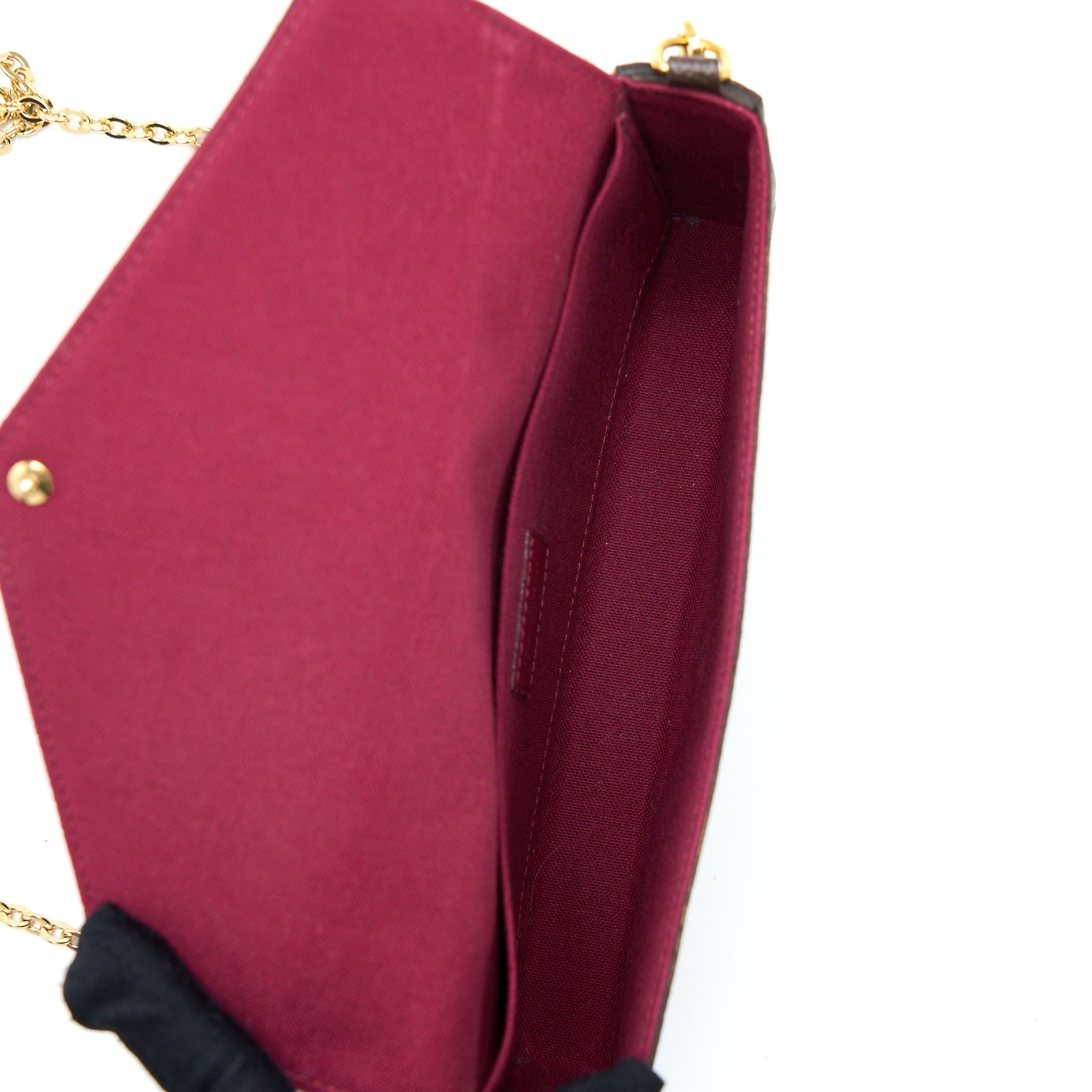 LOUIS VUITTON FELICIE POCHETTE MONOGRAM CANVAS GHW