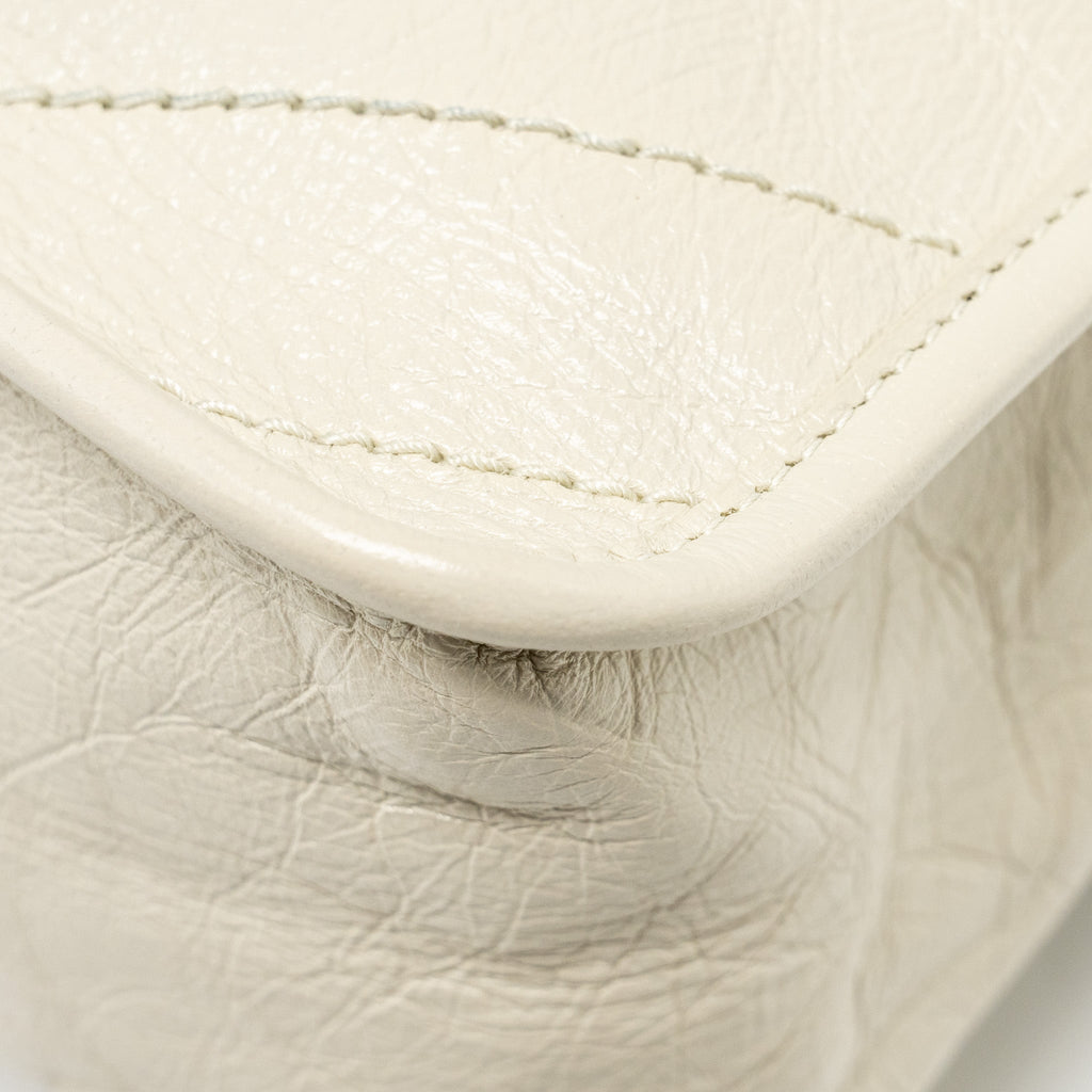 SAINT LAURENT/ YSL MEDIUM NIKI CALFSKIN WHITE SHW
