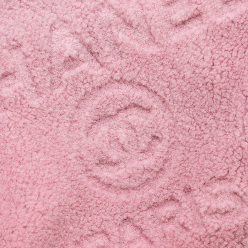 CHANEL 22A DEAUVILLE TOTE SHEARLING LAMBSKIN PINK GHW (MICROCHIP)