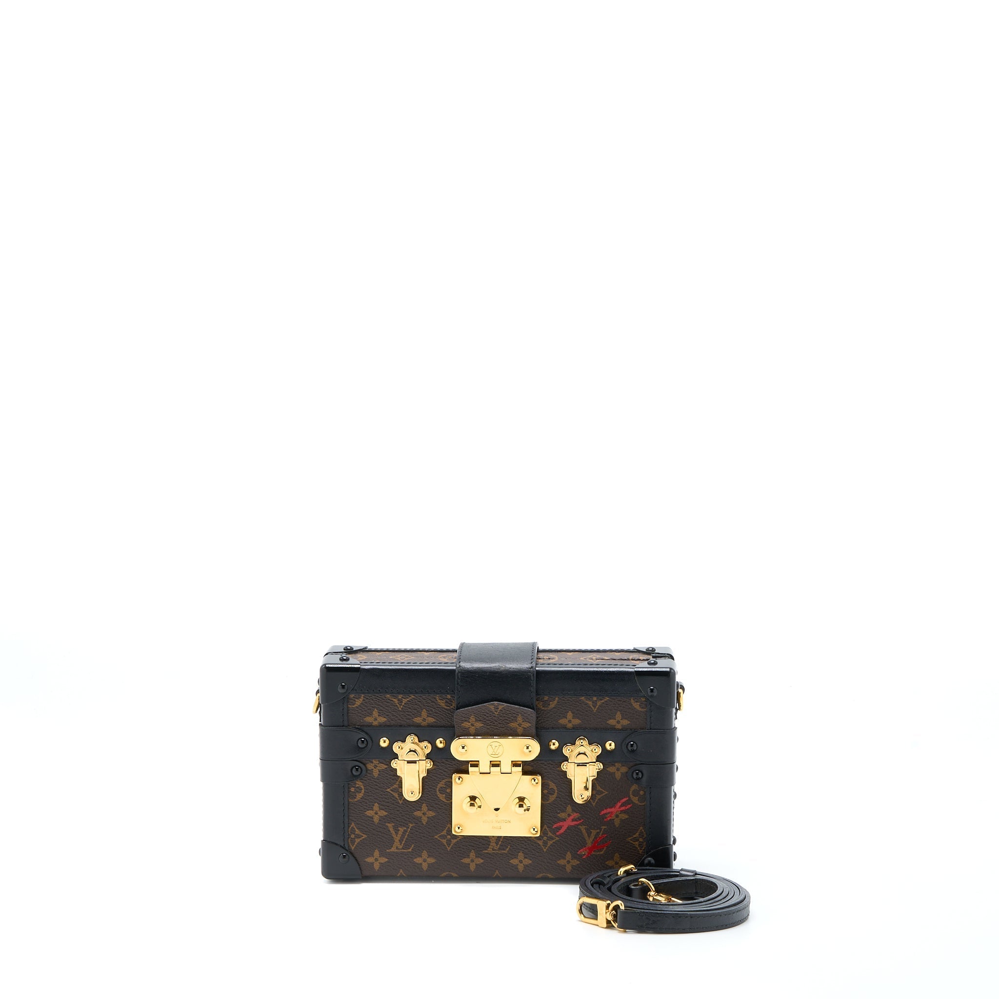 LOUIS VUITTON PETITE MALLE MONOGRAM CANVAS GHW