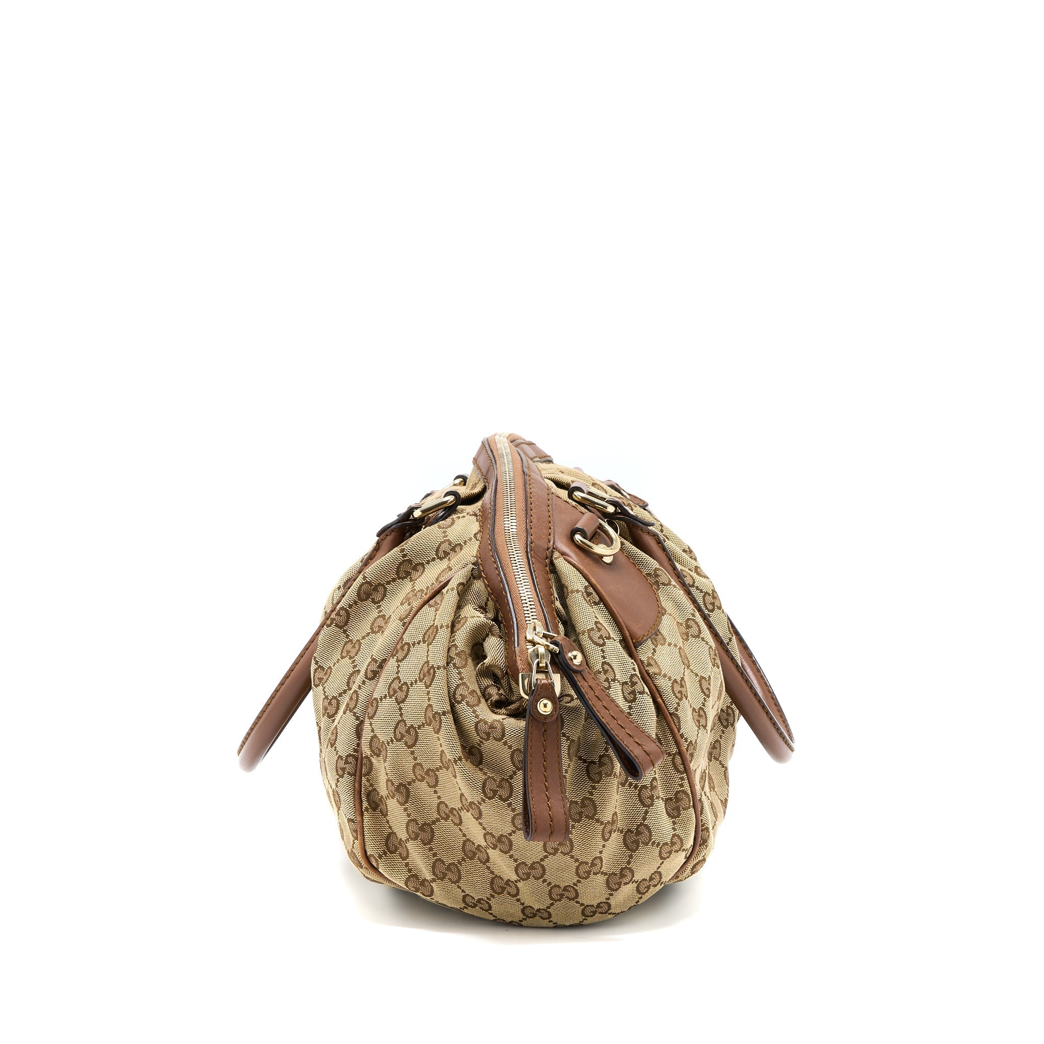 GUCCI TOTE GG SUPREME CANVAS GHW