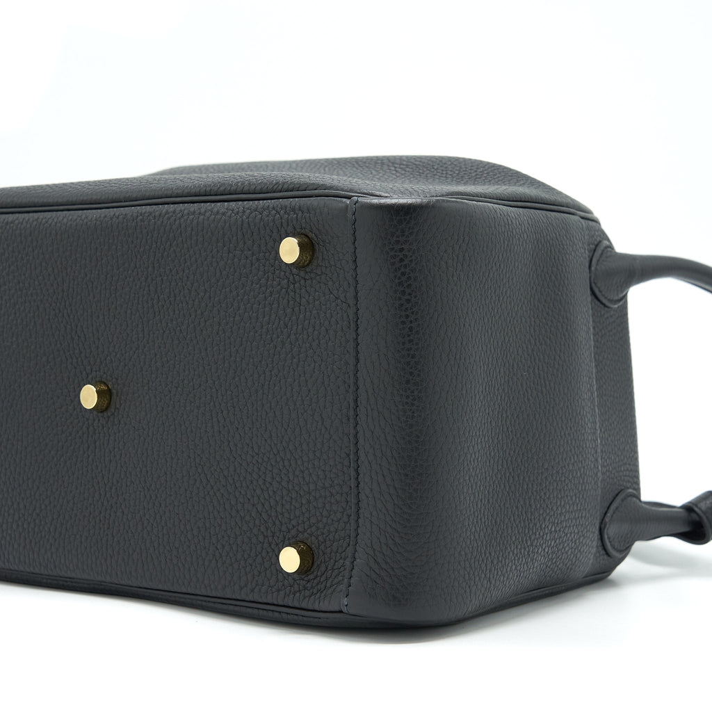 HERMES LINDY 30 CLEMENCE BLACK GHW
