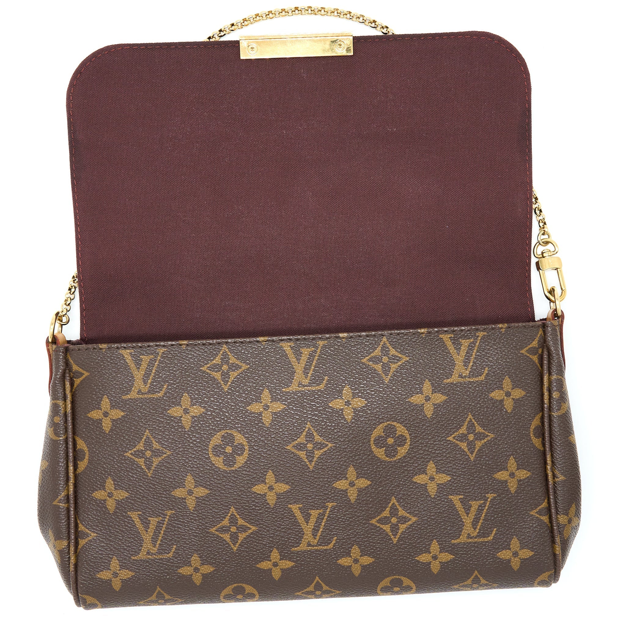 LOUIS VUITTON MONOGRAM FAVORITE MM MONOGRAM CANVAS GHW