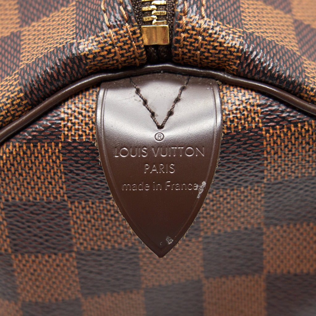LOUIS VUITTON SPEEDY 30 DAMIER EBENE CANVAS