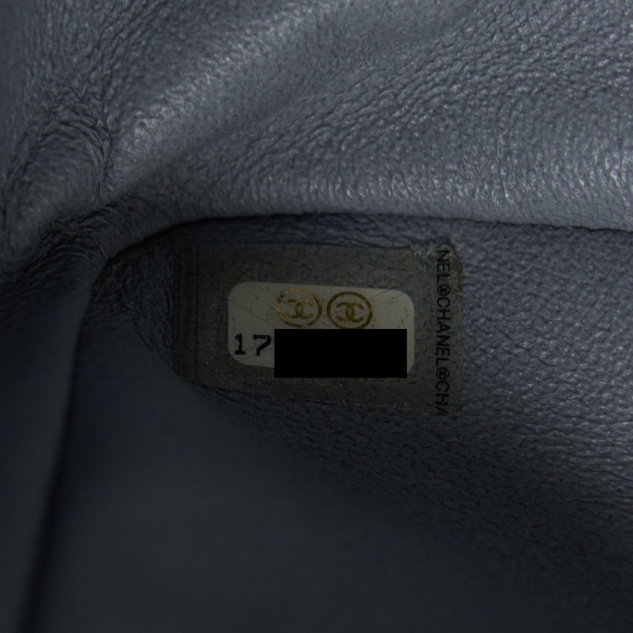 CHANEL 2.55 226 REISSUE FLAP BAG LAMBSKIN OMBRE GREY SHW