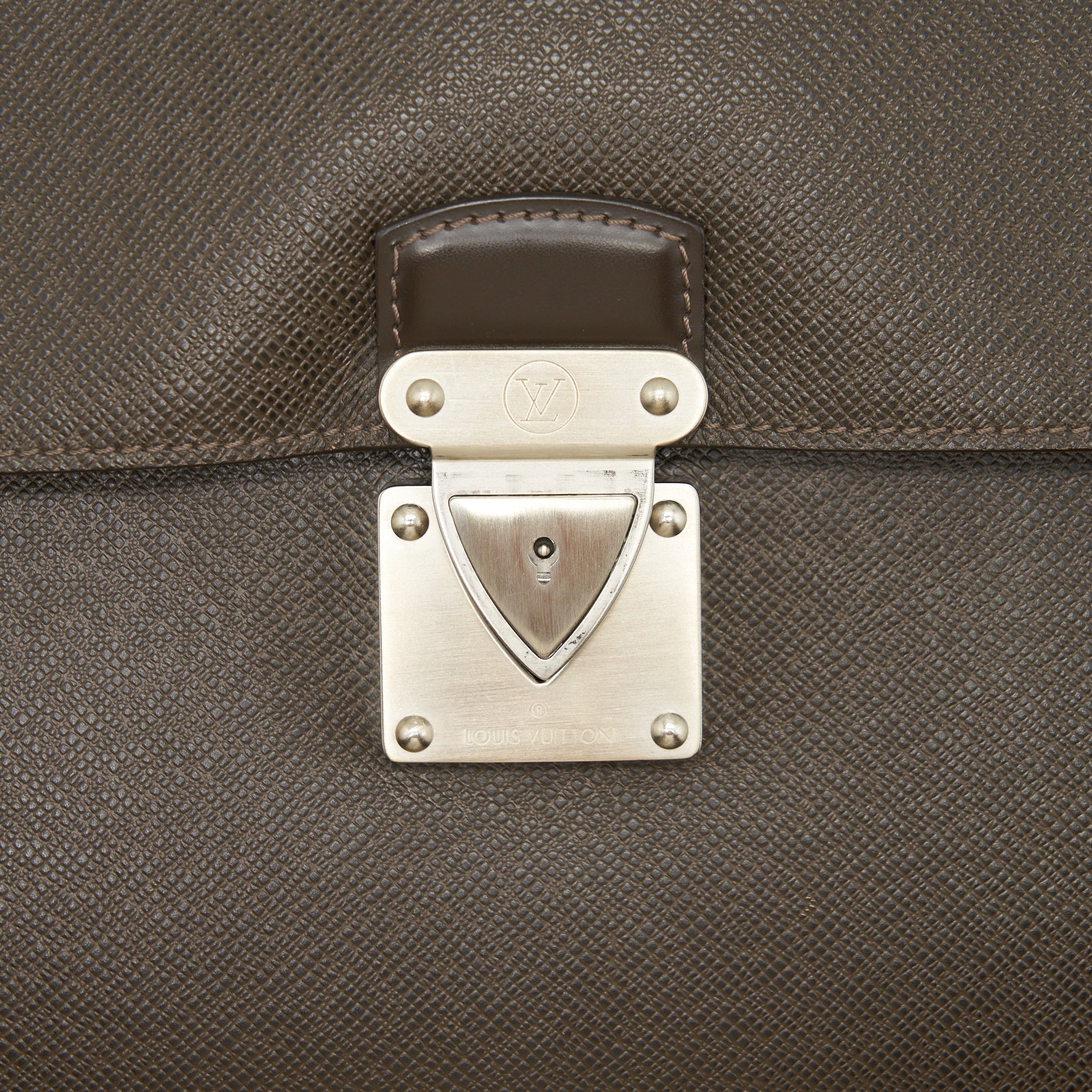 LOUIS VUITTON VINTAGE BRIEFCASE BROWN SHW